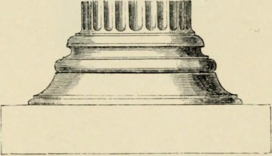 An illustration from A glossary of terms used in Grecian, Roman, Italian, and Gothic architecture, 1845, leaf 55