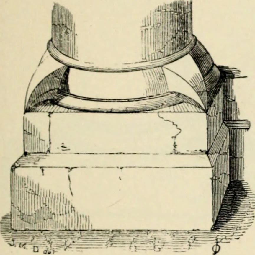 An illustration from A glossary of terms used in Grecian, Roman, Italian, and Gothic architecture, 1845, leaf 57