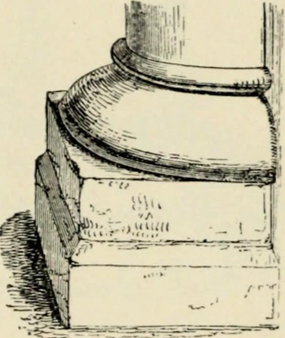 An illustration from A glossary of terms used in Grecian, Roman, Italian, and Gothic architecture, 1845, leaf 57