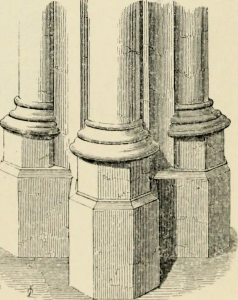 An illustration from A glossary of terms used in Grecian, Roman, Italian, and Gothic architecture, 1845, leaf 61