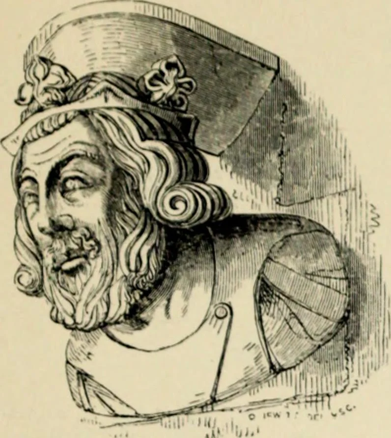 An illustration from A glossary of terms used in Grecian, Roman, Italian, and Gothic architecture, 1845, leaf 69