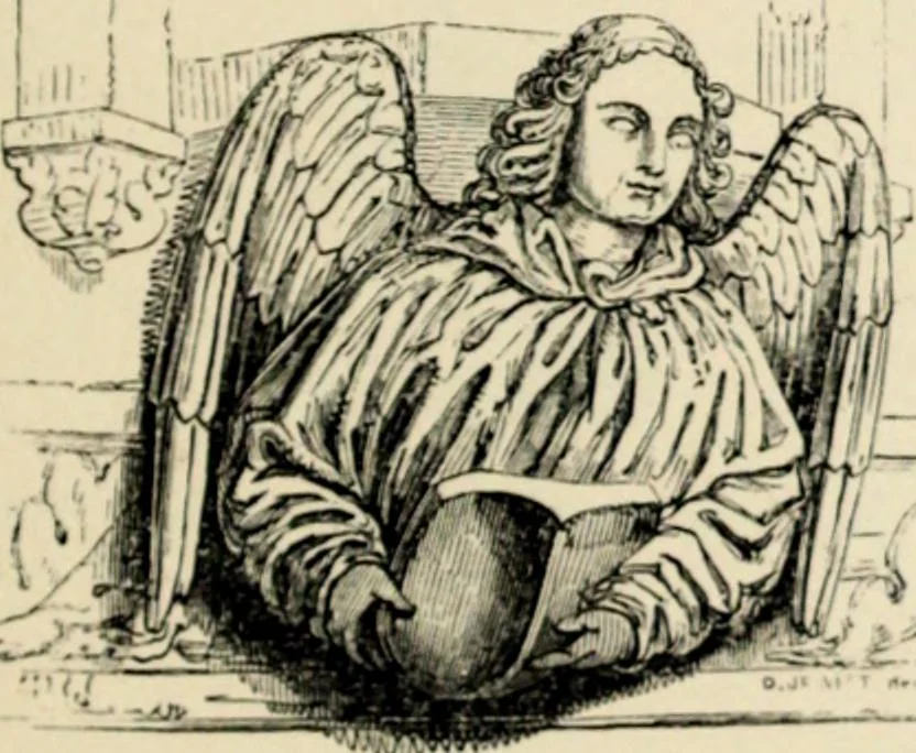 An illustration from A glossary of terms used in Grecian, Roman, Italian, and Gothic architecture, 1845, leaf 69
