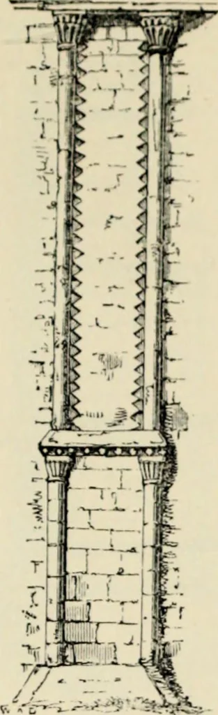 An illustration from A glossary of terms used in Grecian, Roman, Italian, and Gothic architecture, 1845, leaf 73
