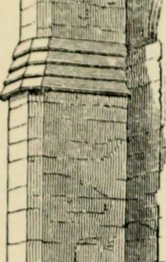 An illustration from A glossary of terms used in Grecian, Roman, Italian, and Gothic architecture, 1845, leaf 75