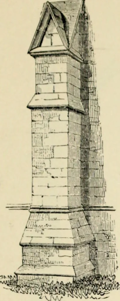 An illustration from A glossary of terms used in Grecian, Roman, Italian, and Gothic architecture, 1845, leaf 77