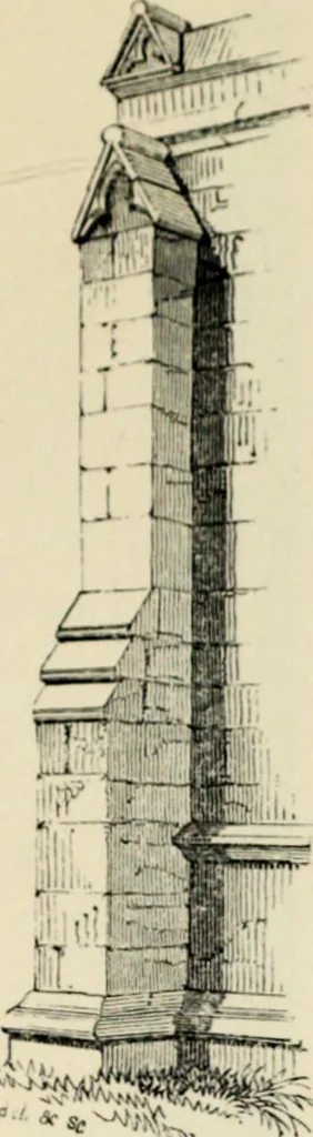 An illustration from A glossary of terms used in Grecian, Roman, Italian, and Gothic architecture, 1845, leaf 77