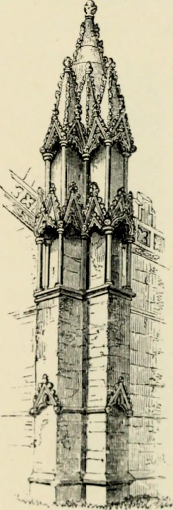 An illustration from A glossary of terms used in Grecian, Roman, Italian, and Gothic architecture, 1845, leaf 77