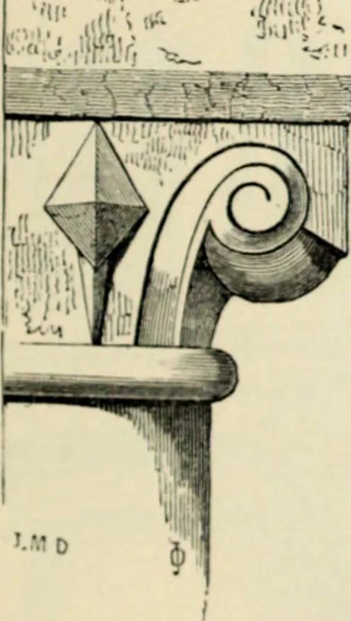 An illustration from A glossary of terms used in Grecian, Roman, Italian, and Gothic architecture, 1845, leaf 87