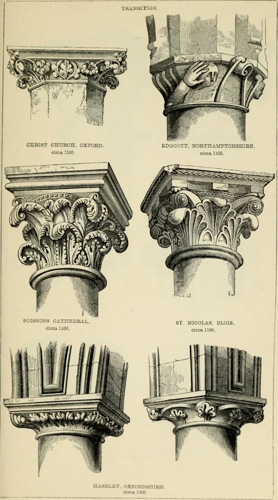 An illustration from A glossary of terms used in Grecian, Roman, Italian, and Gothic architecture, 1845, leaf 89
