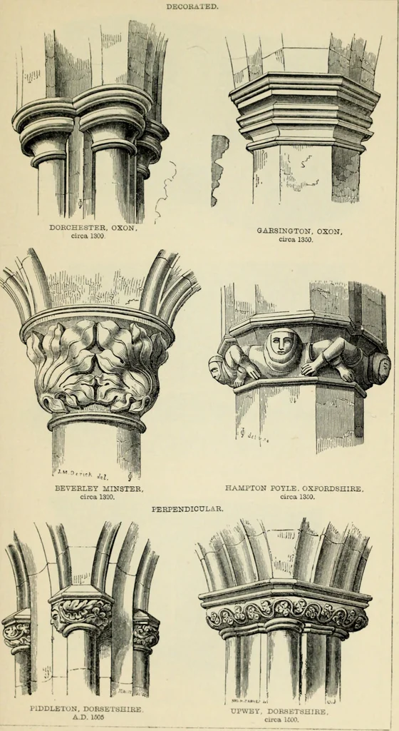An illustration from A glossary of terms used in Grecian, Roman, Italian, and Gothic architecture, 1845, leaf 93