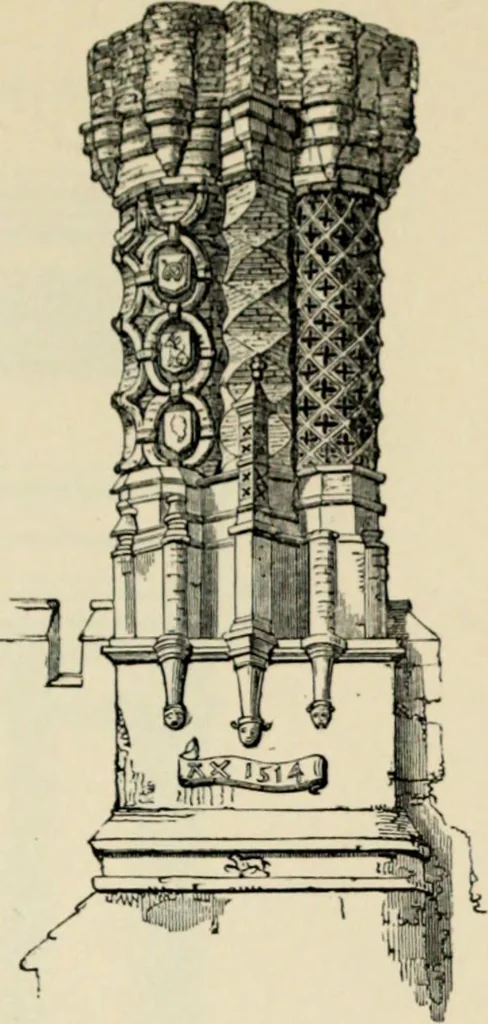 An illustration from A glossary of terms used in Grecian, Roman, Italian, and Gothic architecture, 1845, leaf 99