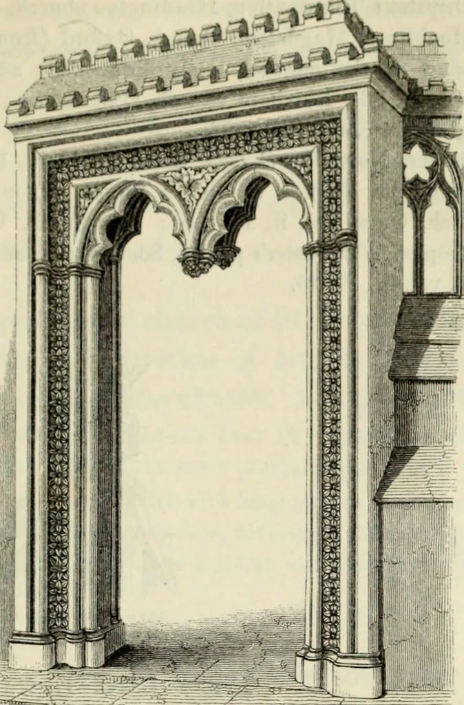 An illustration from A glossary of terms used in Grecian, Roman, Italian, and Gothic architecture, 1845, leaf 117