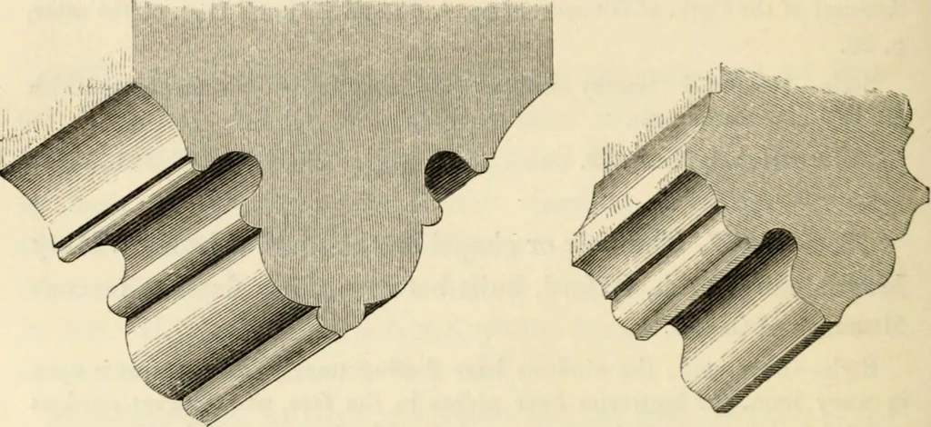 An illustration from A glossary of terms used in Grecian, Roman, Italian, and Gothic architecture, 1845, leaf 122