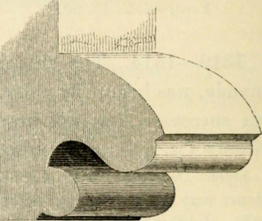 An illustration from A glossary of terms used in Grecian, Roman, Italian, and Gothic architecture, 1845, leaf 122