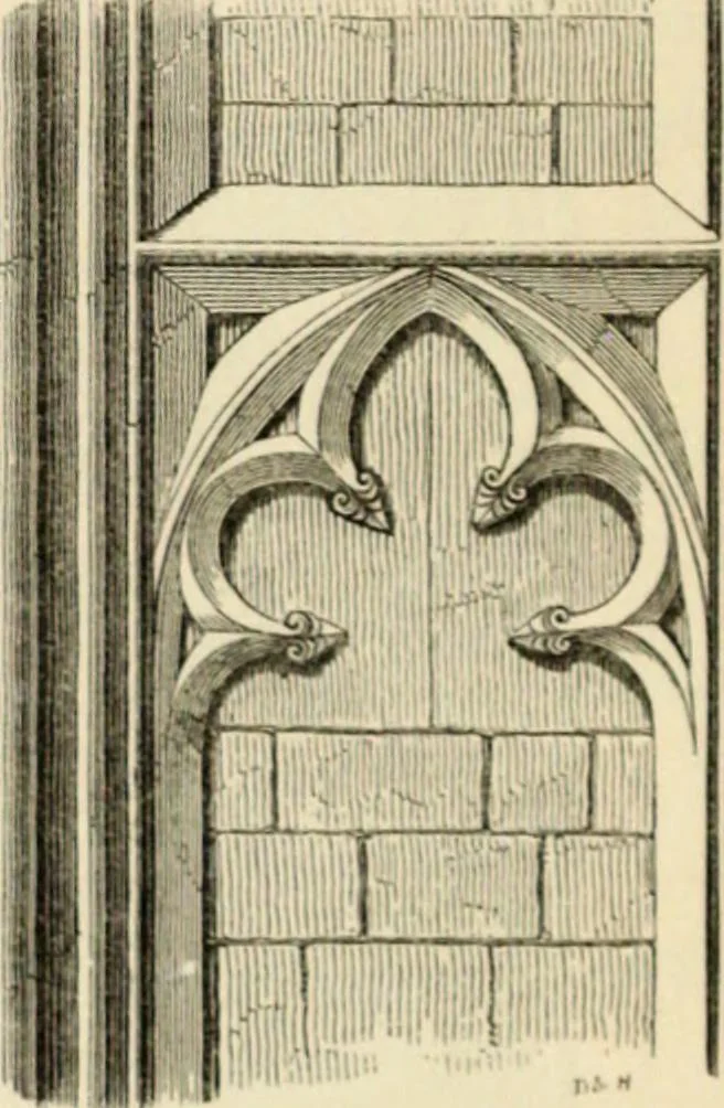 An illustration from A glossary of terms used in Grecian, Roman, Italian, and Gothic architecture, 1845, leaf 130
