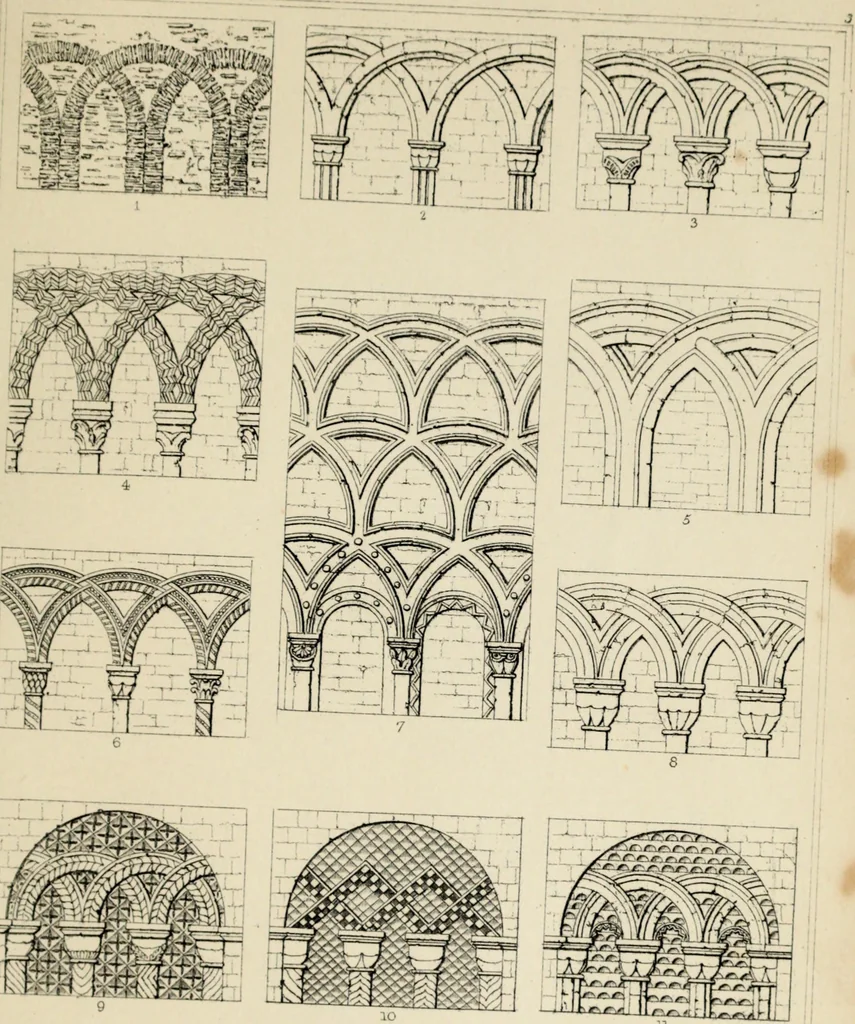 An illustration from A glossary of terms used in Grecian, Roman, Italian, and Gothic architecture, 1845, leaf 211