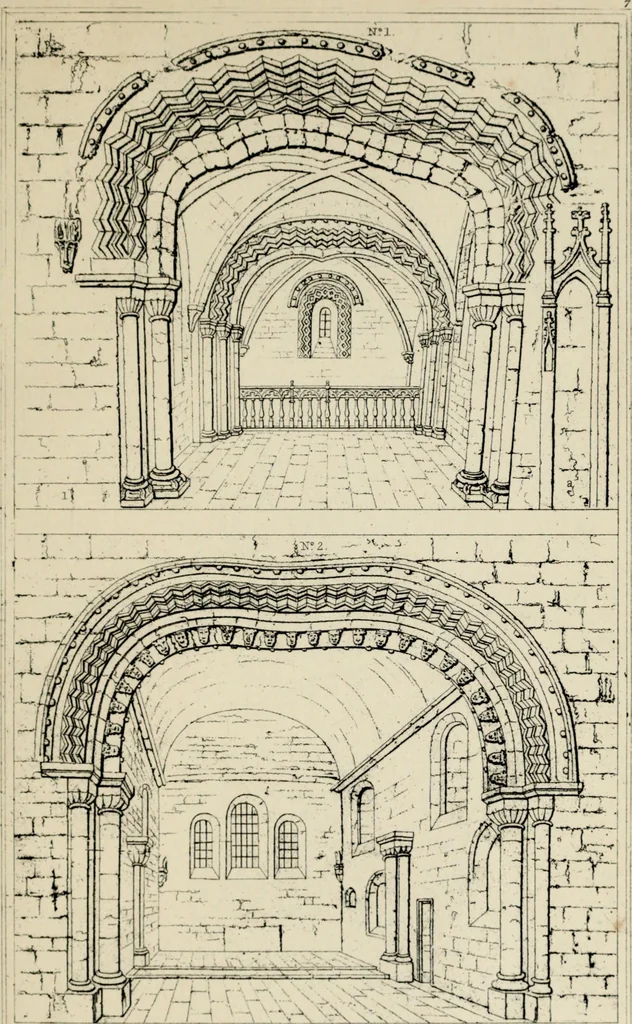 An illustration from A glossary of terms used in Grecian, Roman, Italian, and Gothic architecture, 1845, leaf 219