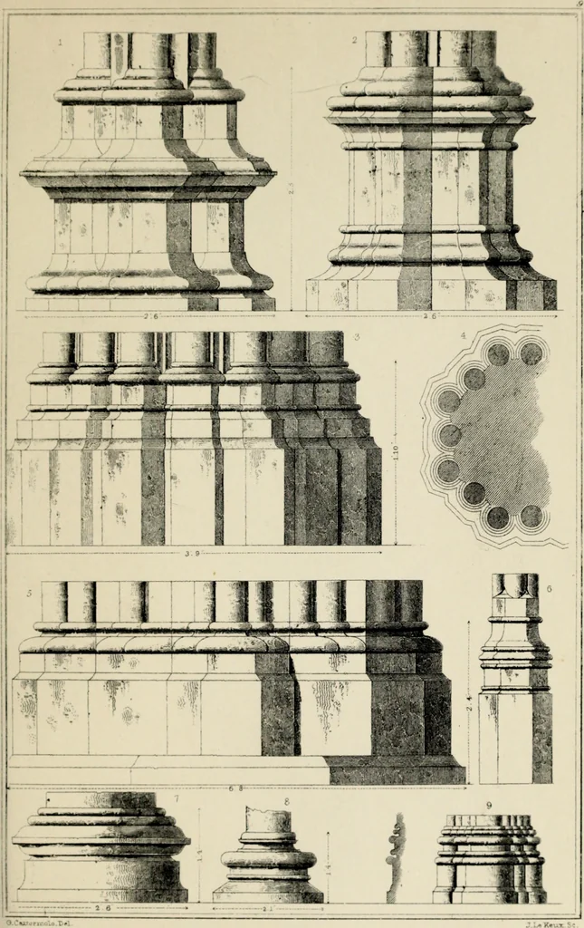 An illustration from A glossary of terms used in Grecian, Roman, Italian, and Gothic architecture, 1845, leaf 223