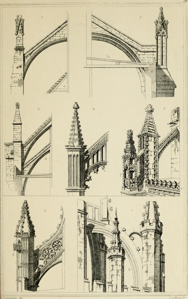 An illustration from A glossary of terms used in Grecian, Roman, Italian, and Gothic architecture, 1845, leaf 233