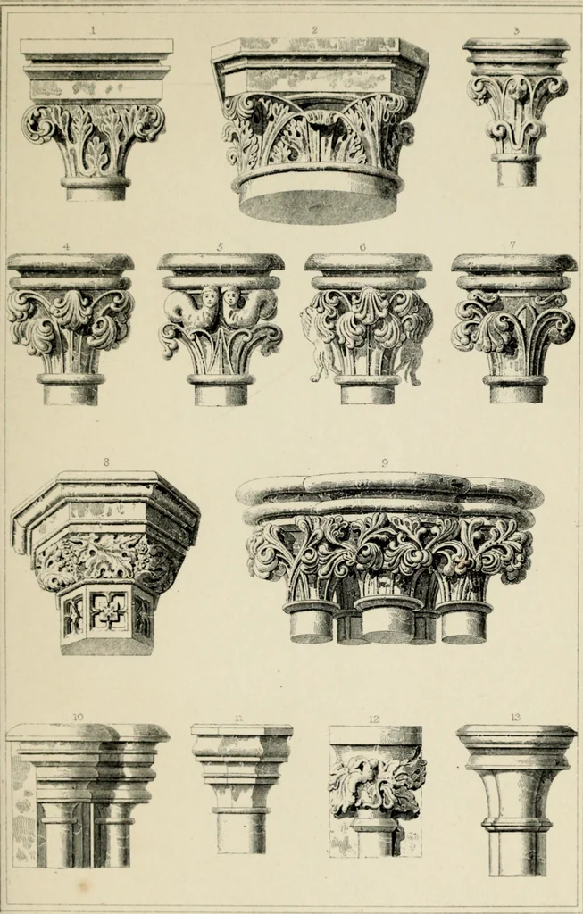 An illustration from A glossary of terms used in Grecian, Roman, Italian, and Gothic architecture, 1845, leaf 237