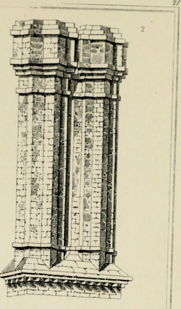 An illustration from A glossary of terms used in Grecian, Roman, Italian, and Gothic architecture, 1845, leaf 247