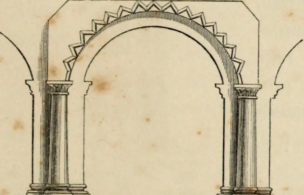 An illustration from A glossary of terms used in Grecian, Roman, Italian, and Gothic architecture, 1845, leaf 25