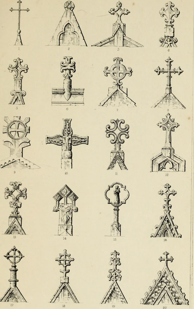An illustration from A glossary of terms used in Grecian, Roman, Italian, and Gothic architecture, 1845, leaf 259
