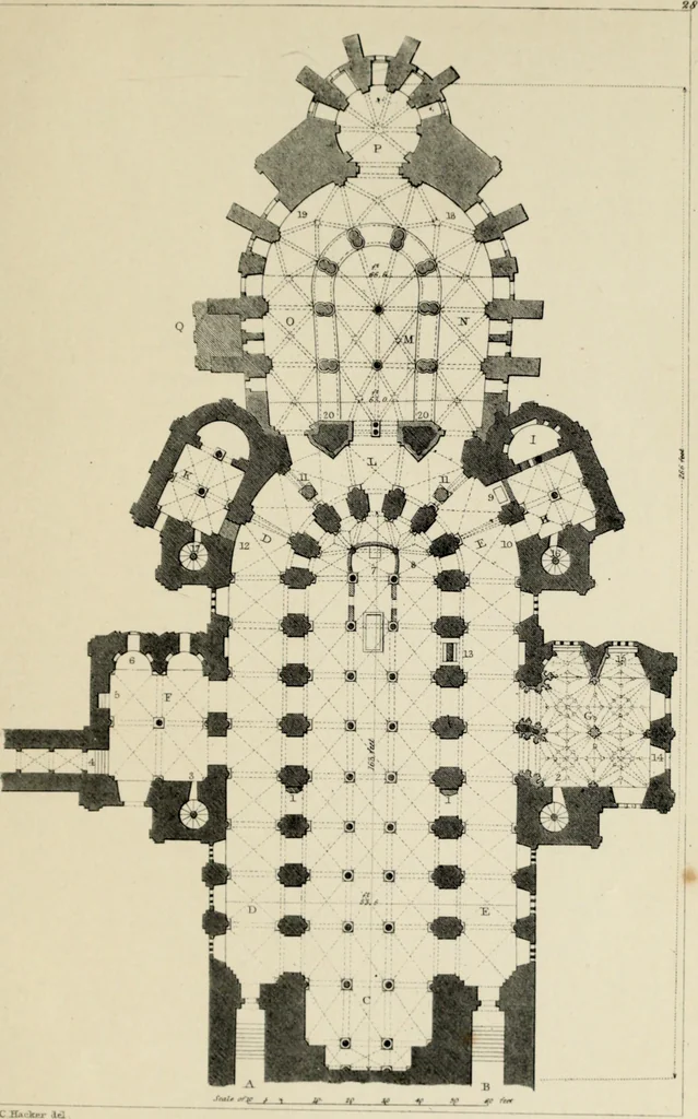 An illustration from A glossary of terms used in Grecian, Roman, Italian, and Gothic architecture, 1845, leaf 261