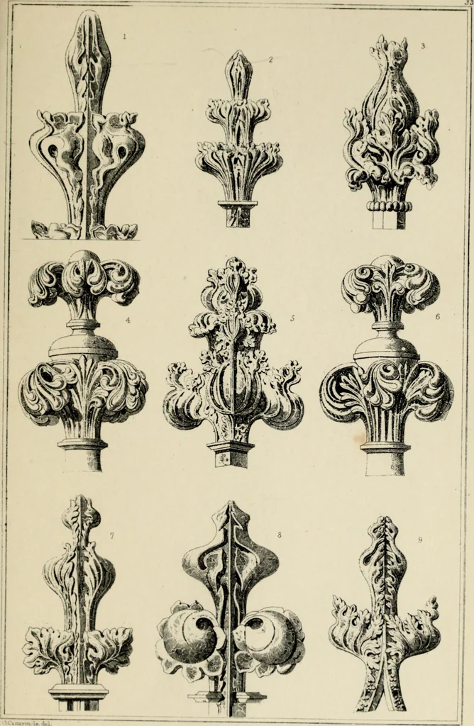 An illustration from A glossary of terms used in Grecian, Roman, Italian, and Gothic architecture, 1845, leaf 271