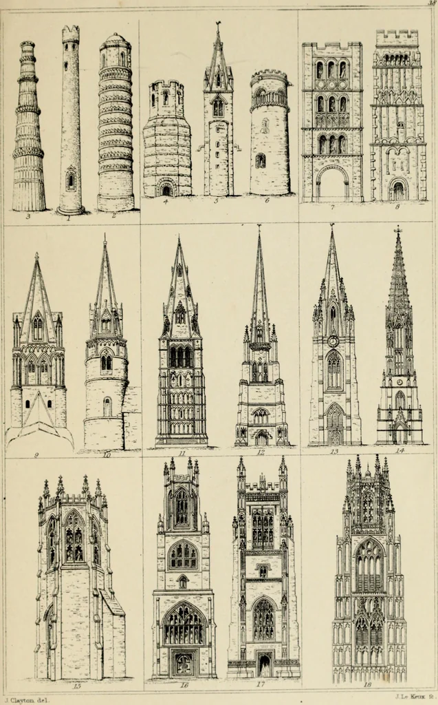 An illustration from A glossary of terms used in Grecian, Roman, Italian, and Gothic architecture, 1845, leaf 281