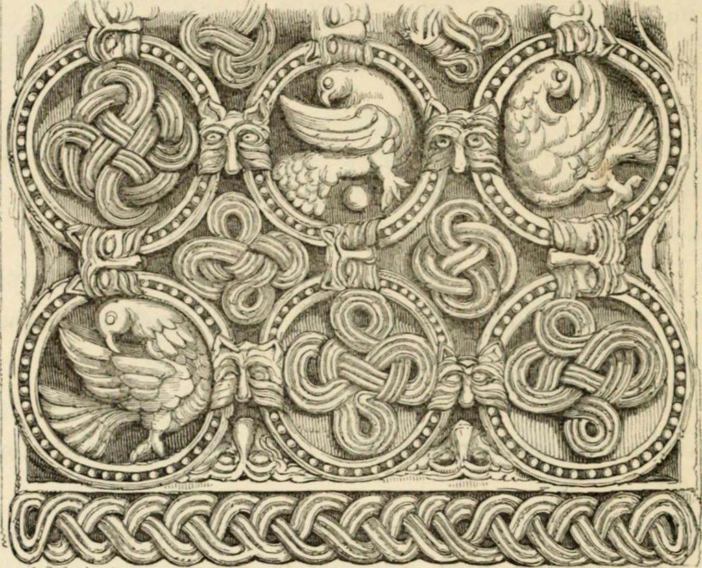 An illustration from A glossary of terms used in Grecian, Roman, Italian, and Gothic architecture, 1845, leaf 66