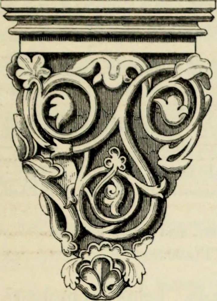 An illustration from A glossary of terms used in Grecian, Roman, Italian, and Gothic architecture, 1845, leaf 87