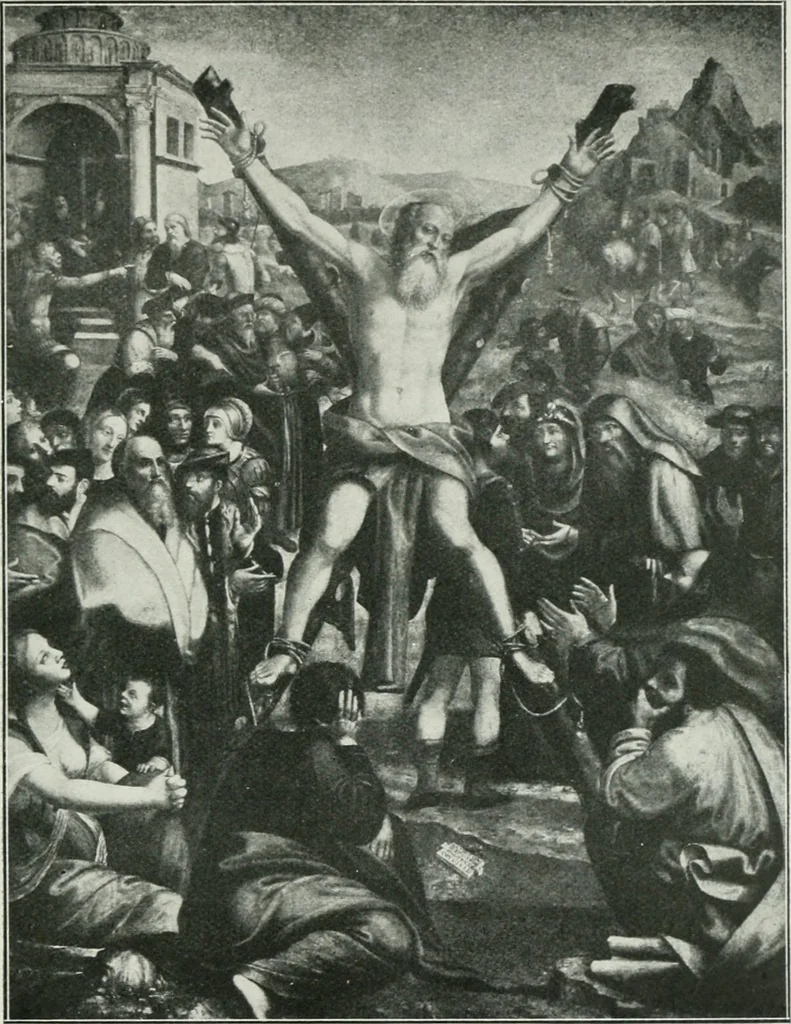 An illustration from Gènes, 1907, leaf 110