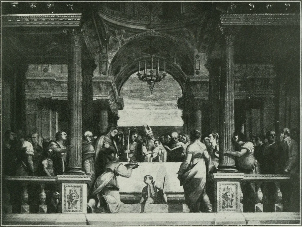 An illustration from Gènes, 1907, leaf 114