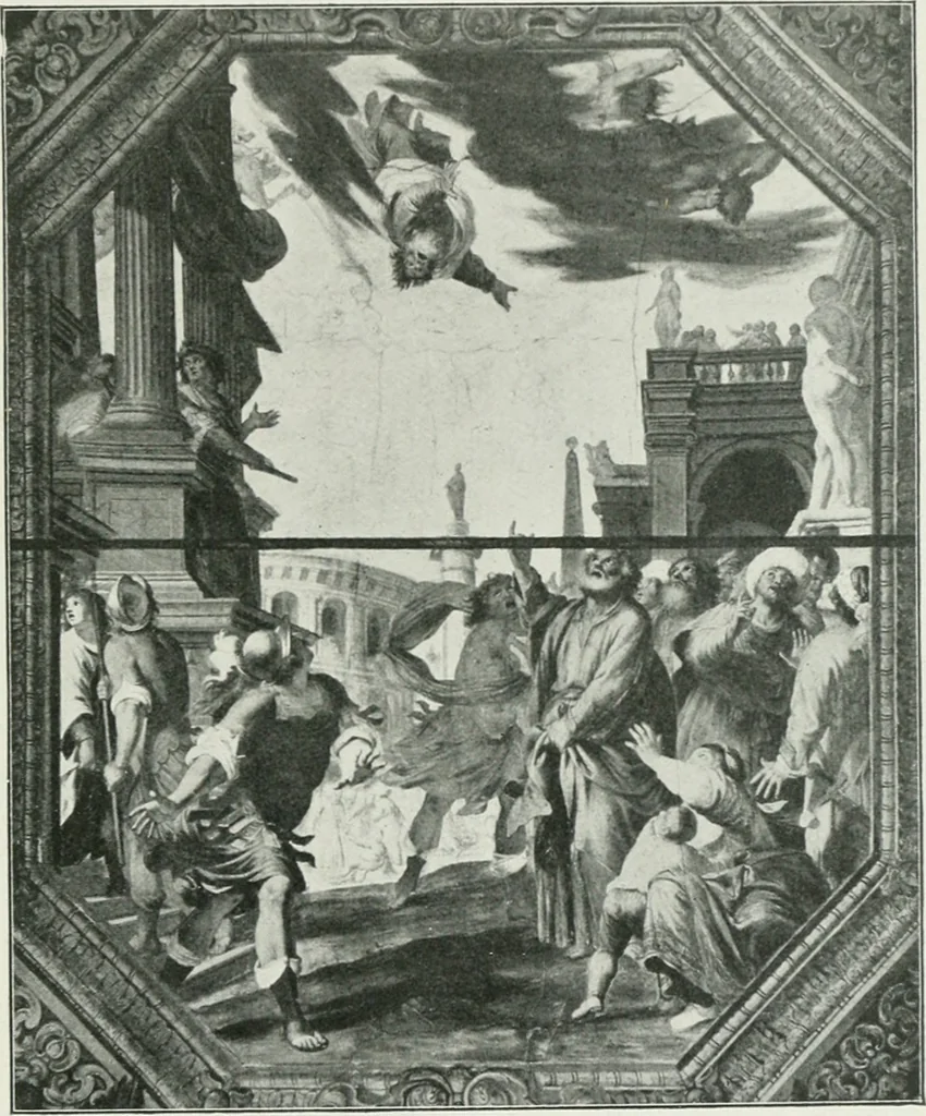 An illustration from Gènes, 1907, leaf 122
