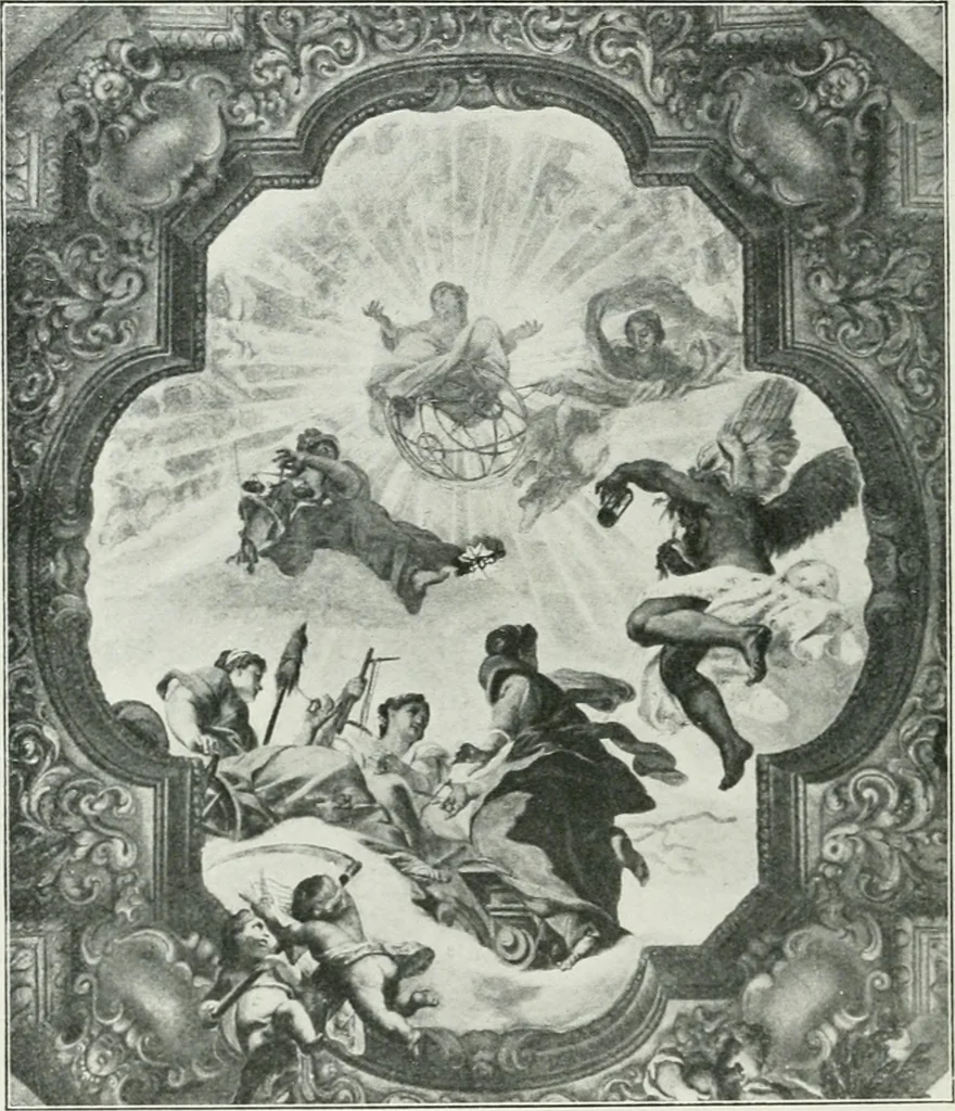 An illustration from Gènes, 1907, leaf 123