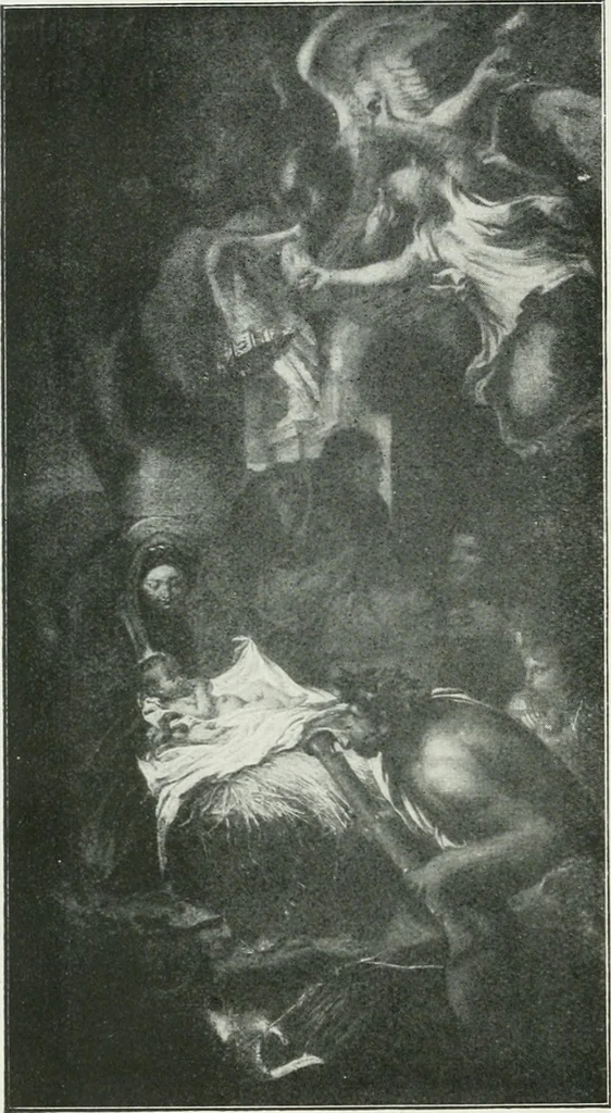 An illustration from Gènes, 1907, leaf 129