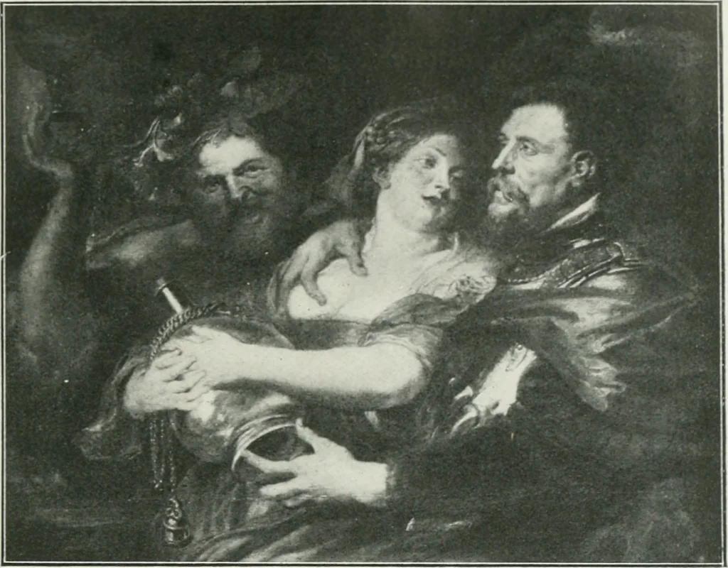 An illustration from Gènes, 1907, leaf 134