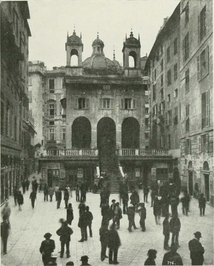 An illustration from Gènes, 1907, leaf 14
