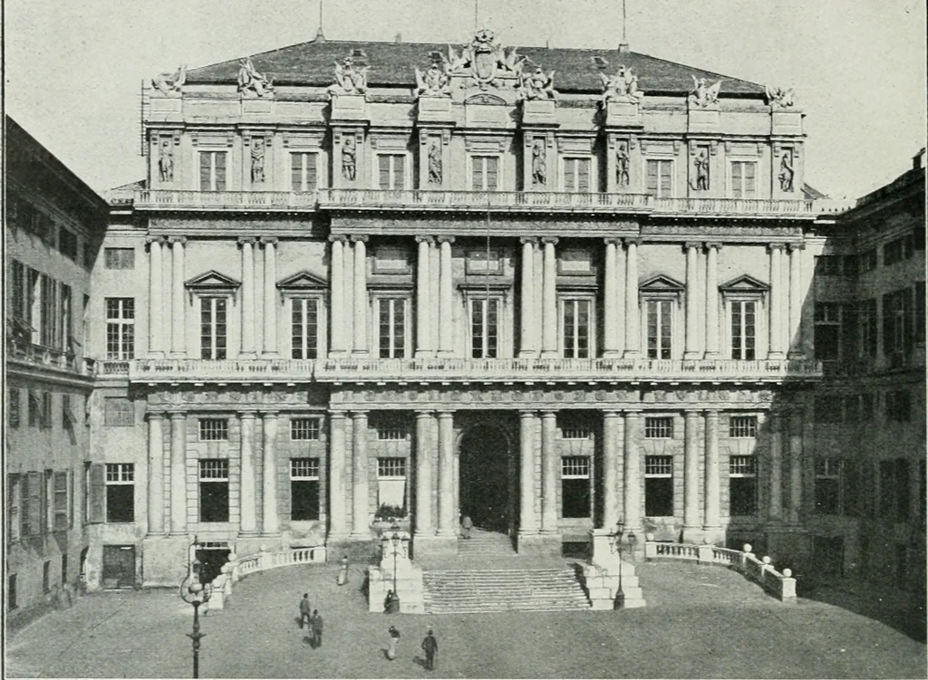 An illustration from Gènes, 1907, leaf 147