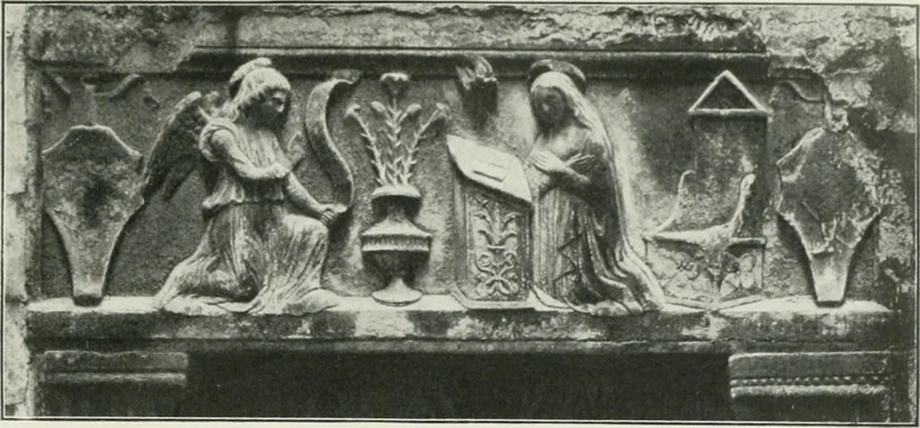 An illustration from Gènes, 1907, leaf 156