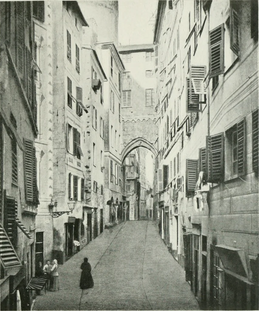 An illustration from Gènes, 1907, leaf 32