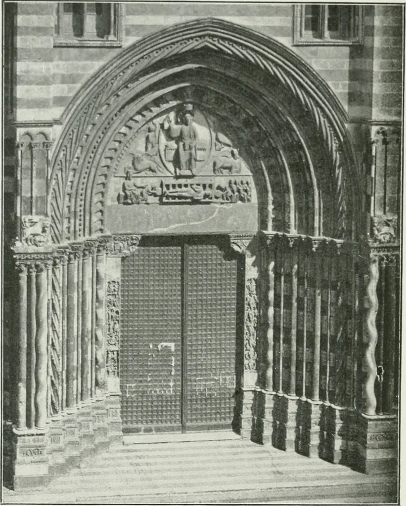 An illustration from Gènes, 1907, leaf 43