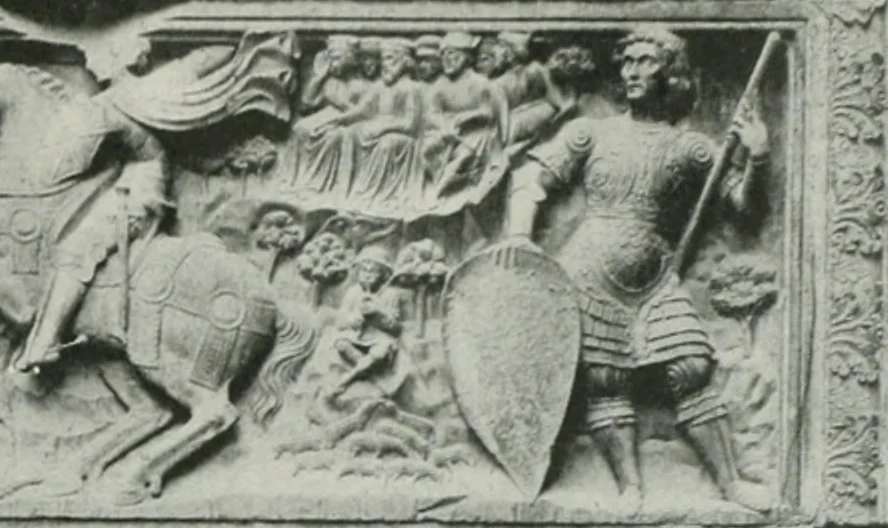 An illustration from Gènes, 1907, leaf 50