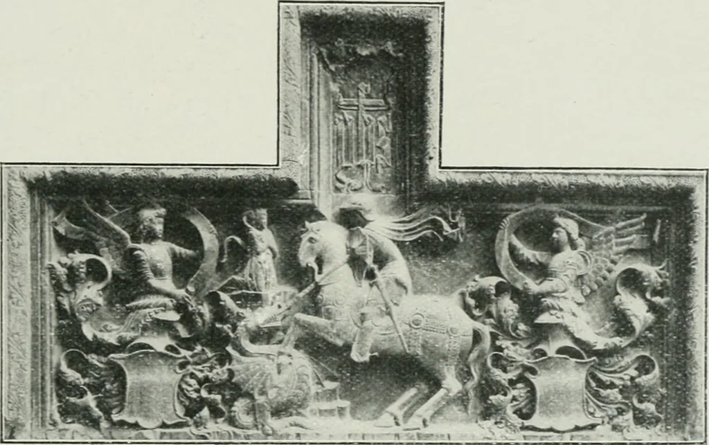 An illustration from Gènes, 1907, leaf 58