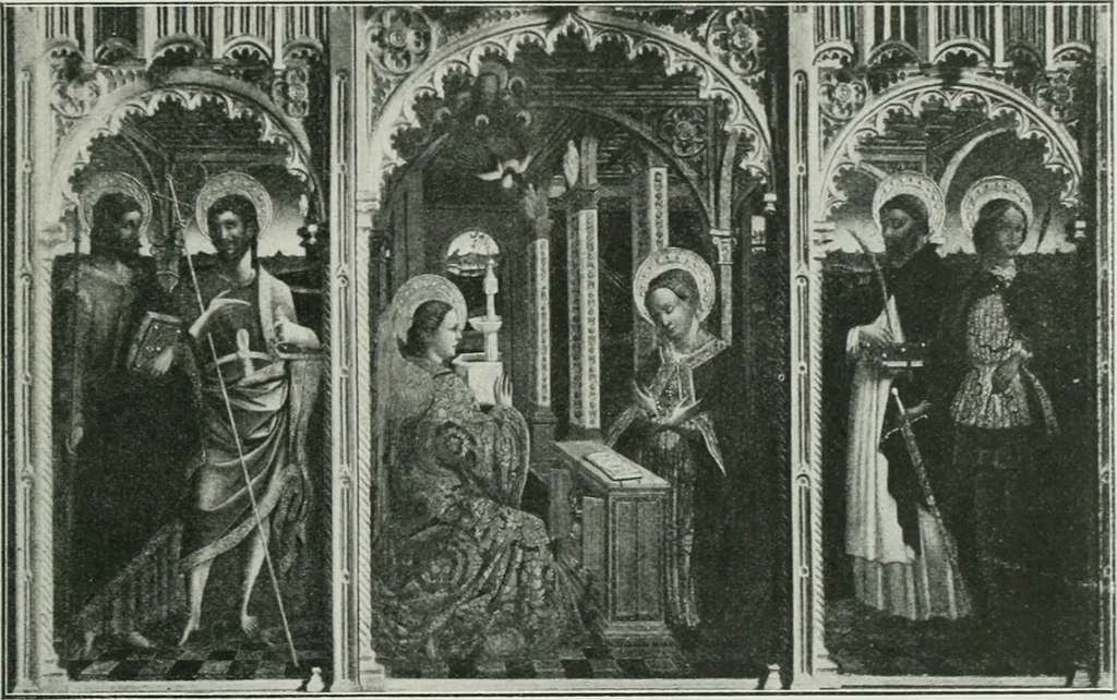 An illustration from Gènes, 1907, leaf 62