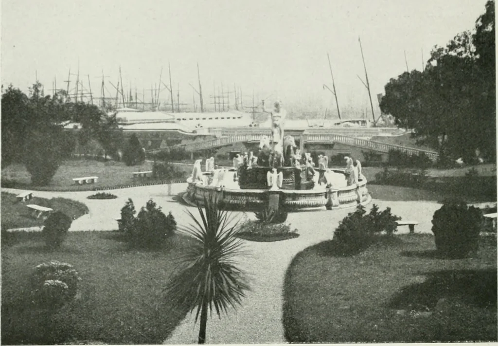 An illustration from Gènes, 1907, leaf 71