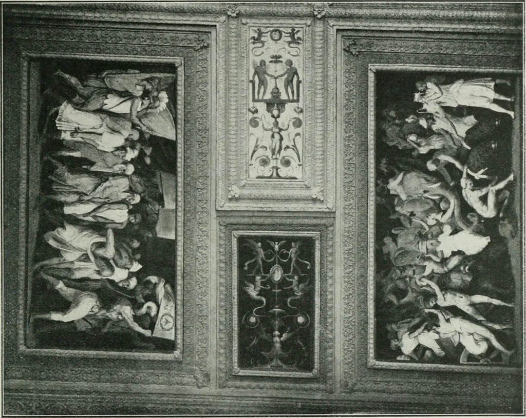 An illustration from Gènes, 1907, leaf 76