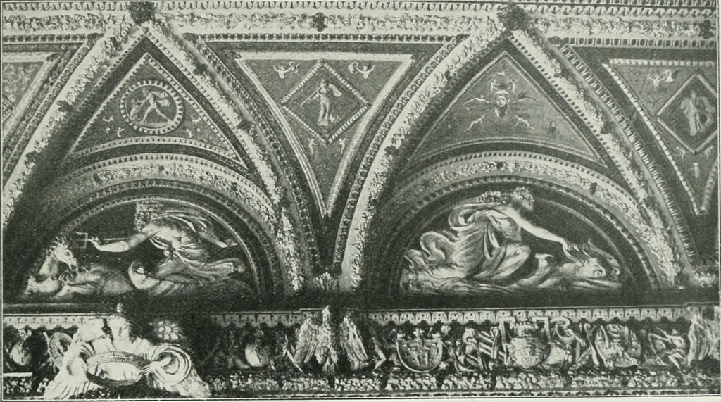 An illustration from Gènes, 1907, leaf 80