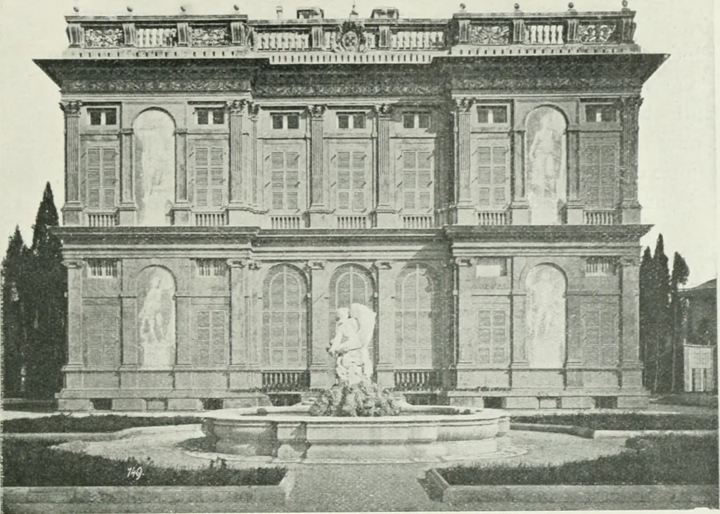 An illustration from Gènes, 1907, leaf 84